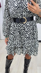 CINTURONE ELASTICO NERO